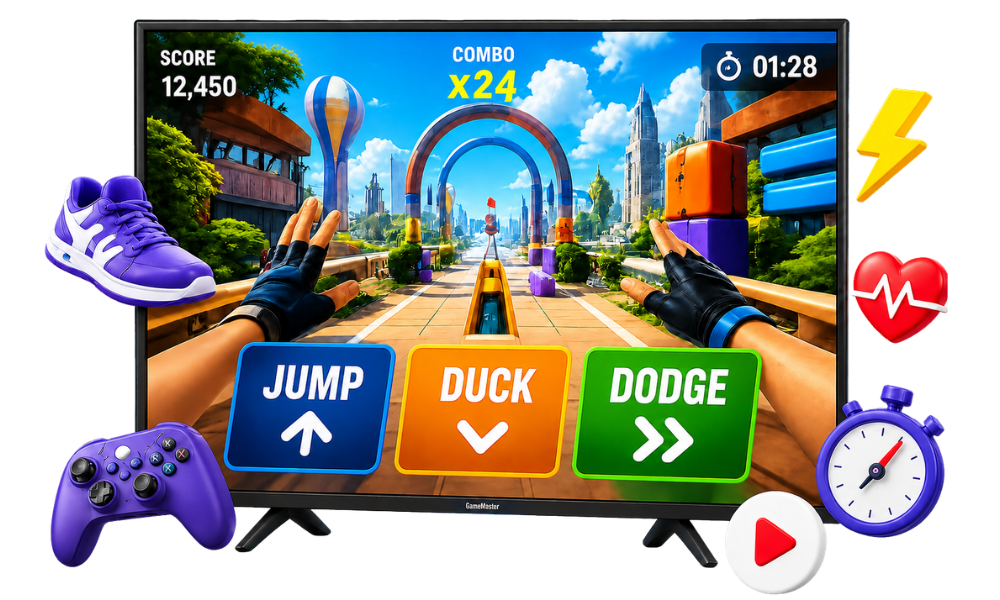 Reflex Run gameplay screen